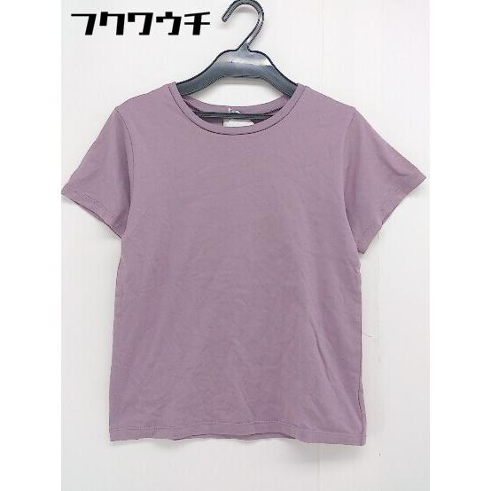 ◇ Spick &amp; Span スピック＆スパン 半袖 Tシャツ カットソー サイズ38 パープルピン...