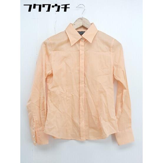 ◇ ◎ ENZO GALA エンツォガーラ 長袖 シャツ サイズ38 オレンジ メンズ