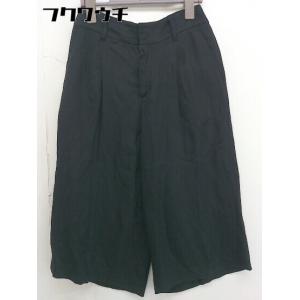 ◇ Spick & Span スピック アンド スパン リネン混 ハーフパンツ サイズ34 ブラック レディース