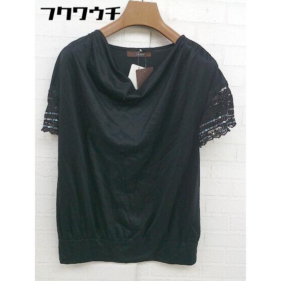 ◇ ●未使用● ◎ JHILMIL by KEIJI TAGAWA 袖レース 装飾 半袖 Tシャツ ...