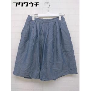 ◇ green label relaxing UNITED ARROWS キュロット ハーフパンツ サイズ 36 ネイビー レディース
