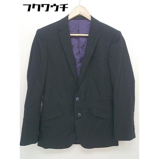 ◇ GINZA Global Style グローバルスタイル シャドーストライプ 2B 長袖 テーラ...