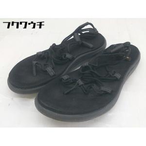 ◇ Teva テバ サンダル （24ｃｍ相当） ブラック レディース
