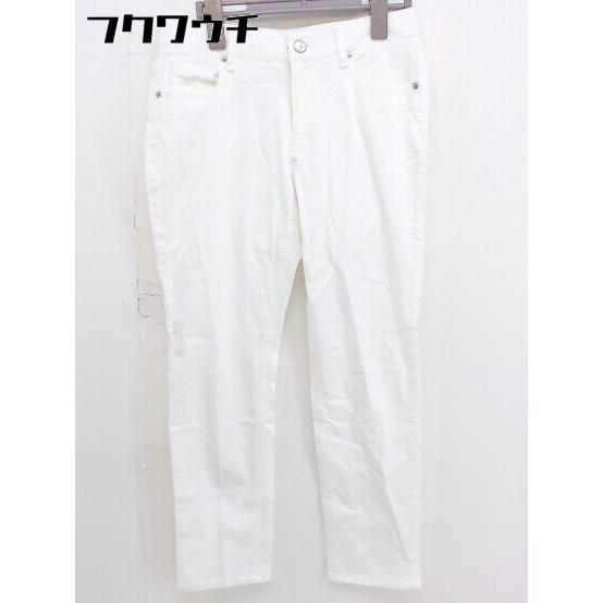 ◇ INED イネド ストレッチ スキニーパンツ サイズ 7 ホワイト レディース