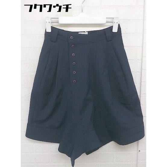 ◇ AMERI アメリ 2way キュロット 膝丈 膝丈 スカート ネイビー レディース