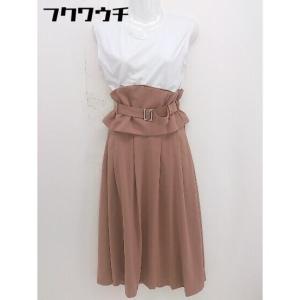 EXCENTRIQUE / Concertoコルセットスカート S/M ボルドー H-25-10-28