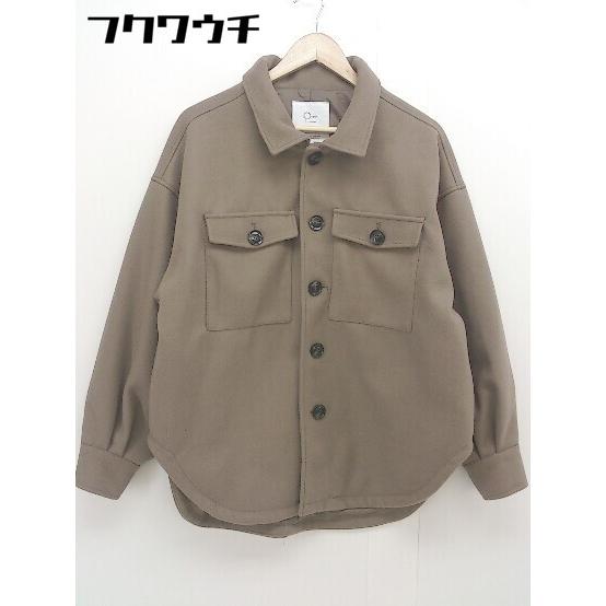 ◇ notch. ノッチ 長袖 CPOジャケット サイズM ブラウンベージュ メンズ