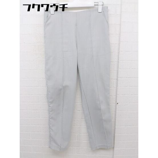 ◇ AMERI アメリ スラックス パンツ ライトグレー系 レディース