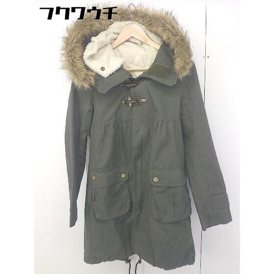 ◇ ◎ PAGEBOY ページボーイ 長袖 モッズコート サイズM カーキ レディース