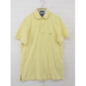 ◇ TOMMY HILFIGER トミーヒルフィガー 長袖 ポロシャツ サイズ XS イエロー メンズ
