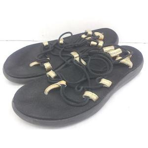 ◇ Teva テバ スポーツサンダル (約25ｃｍ相当） ブラック レディース