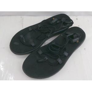 ◇ Teva テバ サンダル シューズ サイズW8 ブラック レディース P