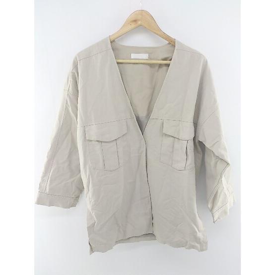 ◇ ◎ SENSE OF PLACE by URBAN RESEARCH ノーカラー 長袖 ルーズ ...