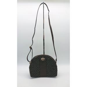 ◇ Libby＆Rose　リビーアンドローズ 総柄　シンプル ショルダーバック ブラック系 レディー...