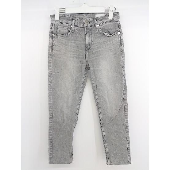 ◇ upperhights アッパーハイツ ストレッチ ジーンズ デニム パンツ サイズ22 グレー...