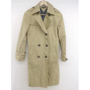◇ ◎ TOMMY HILFIGER トミーヒルフィガー 長袖 トレンチ コート サイズS ベージュ レディース P