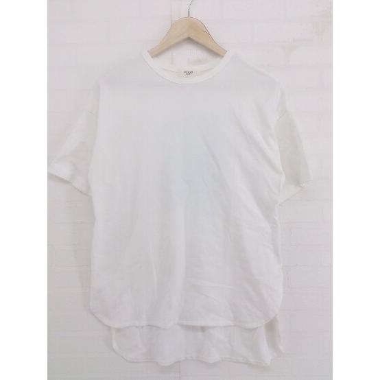 ◇ BEAMS HEART ビームスハート バックプリント 半袖 Tシャツ カットソー ホワイト ラ...