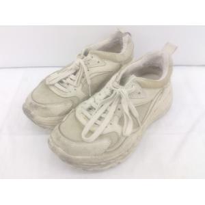 ◇ UGG アグ 1130210 ローカット スニーカー シューズ サイズ23.5cm ベージュ系 レディース E