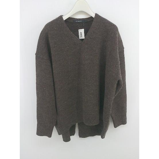 ◇ AMERICAN HOLIC アメリカン ホリック バックスリット 長袖 ニット セーター サイ...