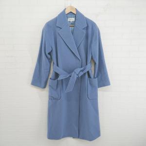 ◇ ◎ GLOBAL WORK グローバルワーク 長袖 ガウン コート サイズ M ブルー レディース E