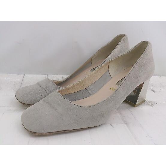 ◇ INTER-CHAUSSURES イタリア製 スクエアトゥ ヒール パンプス シューズ サイズ ...