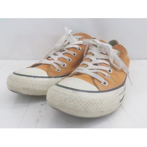 ◇ CONVERSE コンバース ALL STAR 1SC735 スニーカー シューズ サイズ 24.5cm オレンジ レディース メンズ E