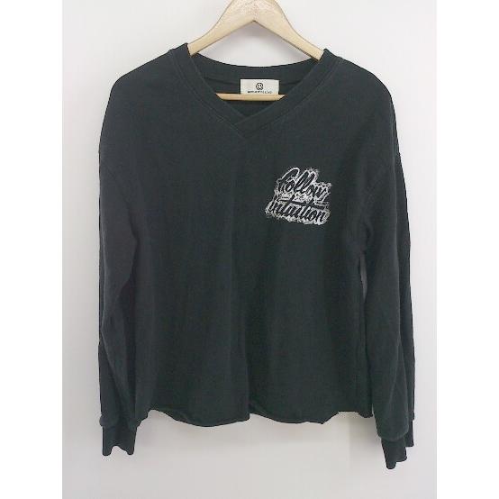 ◇ WORLD WIDE LOVE! ワールドワイドラブ プリント 長袖 Tシャツ カットソー サイ...