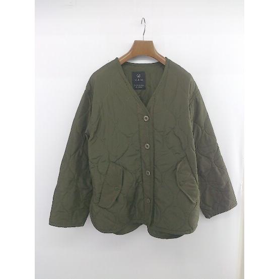 ◇ wcloset ダブルクローゼット キルティング メンズライク 長袖 ブルゾン サイズ表記なし ...