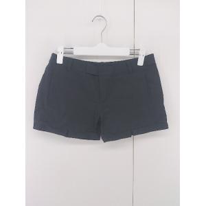 ◇ LE CIEL BLEU ルシェルブルー ショート ハーフ パンツ サイズ38 ブラック レディース P