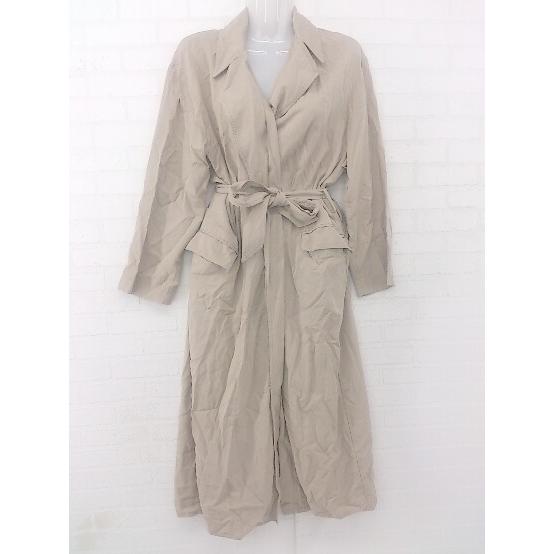 ◇ ◎ ZARA ザラ 薄手 とろみ感 長袖 スプリング トレンチ コート サイズEUR XS US...