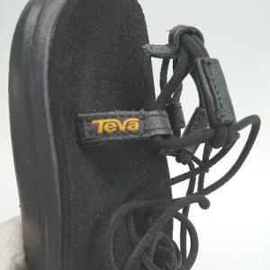 ◇ teva テバ コードストラップ 超軽量のEVAアウトソール サンダル サイズ表記なし ブラック レディース E