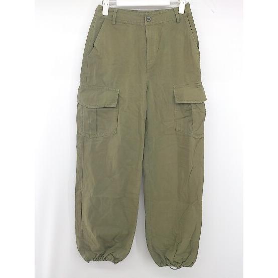 ◇ SHAGGIE シャギー ミリタリー パンツ サイズF カーキ系 レディース E