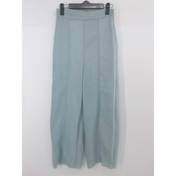 ◇ AMERI アメリ 0201831110 シアー カットオフ 裏地付き パンツ サイズM ライト...