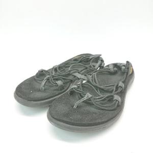 ◇ teva テバ ラウンドトゥ 夏物 アウトドア サンダル サイズ表記なし ブラック レディース E