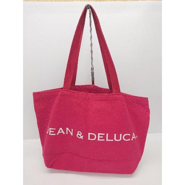 ◇ DEAN &amp; DELUCA 大容量 横長シルエット カジュアル系 デイユース トートバッグ レッ...