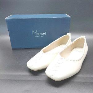 ◇ ◎ menue フラット スクエアトゥ スリ...の商品画像