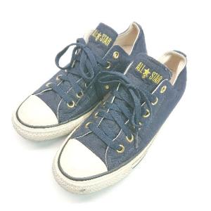 ◇ CONVERSE コンバース 1CK486 オールスター ピーコート TR OX スニーカー サイズ24 ネイビー レディース E