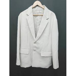 ◇ LIDNM リドム 2B バックスリット ゆったり 長袖 ジャケット サイズL オフホワイト系 ...