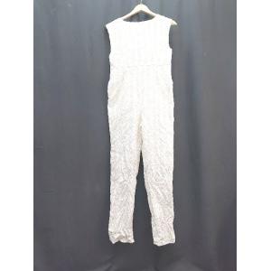 ◇ I am アイアム レース 大人かわいい ノースリーブ サロペット オーバーオール サイズM ア...