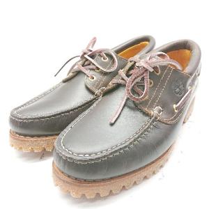 ◇ ●美品● Timberland ティンバーランド スリーアイ クラシック ラグ ボートシューズ サイズ27 ブラウン メンズ E｜fukuwauchi-player