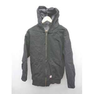 ◇ JaVa ジャバ ジップアップ フード ロゴ カジュアル 長袖 ジャケット サイズM ブラック ...