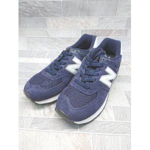 ◇ ◎ ●美品● New Balance ニューバランス ML574 EN2 スニーカー シューズ サイズ27.5 ネイビー メンズ P｜fukuwauchi-player