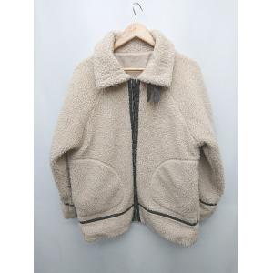 ◇ OLIVE des OLIVE オリーブ ボア 厚手 ジップアップ 長袖 ブルゾン ジャンパー ...