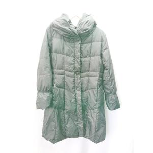■ Style Ravie スタイル・ラヴィー 中綿 裏地柄あり 長袖 ダウンコート サイズ１５ ブ...