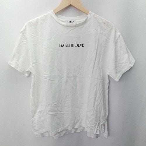 ◇ HALUHIROINE ハルヒロイン シンプル カジュアル ワンポイント 半袖 Tシャツ サイズ...