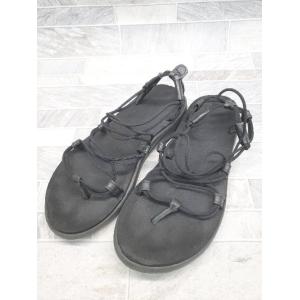 ◇ Teva テバ サンダル 約24cm相当 ブラック レディース P