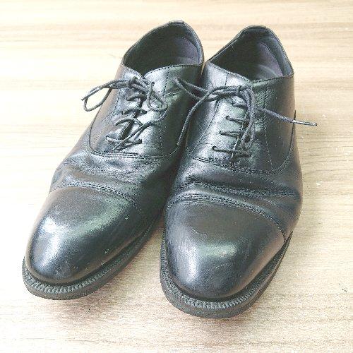 ■ around the shoes ビジネスシューズ サイズ40 ブラック メンズ E