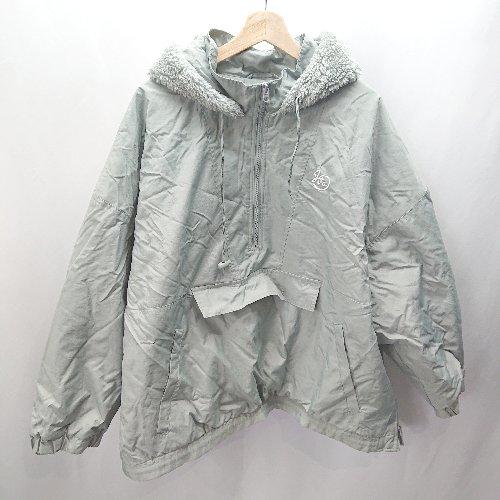 ◇ JAVA ジャバ 長袖 アノラックパーカー サイズM グレー系 メンズ E