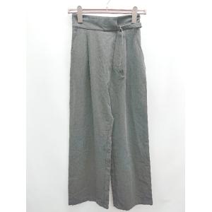 ◇ Visdesu Aidesu ビスデスアイデス ワイド パンツ サイズS グレー レディース P