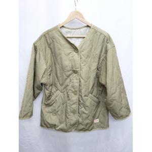 ◇ JaVa ジャバ 長袖 ジャケット サイズM カーキ系 レディース P